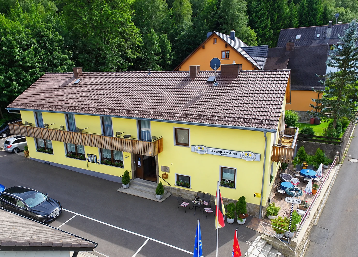 Penzion Waldlust v Bischofsgrünu